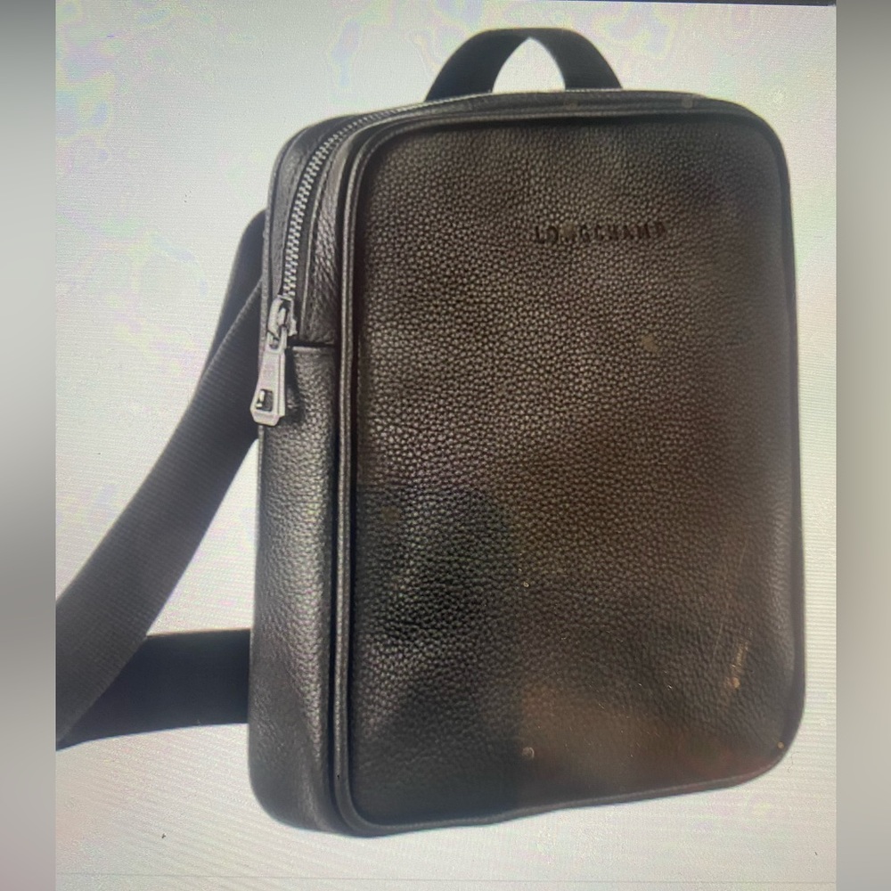 AUTHENTIC LONGCHAMP LE FOULONNE XS MENS WOMENS CROSSBODY BAG EXCELLENT CONDITION